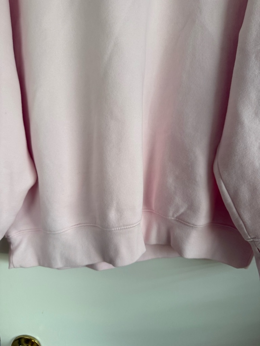 OFFLINE By Aerie Cloud Fleece Oversized Crewneck Sweatshirt - Pink Petal - Picture 9 of 14